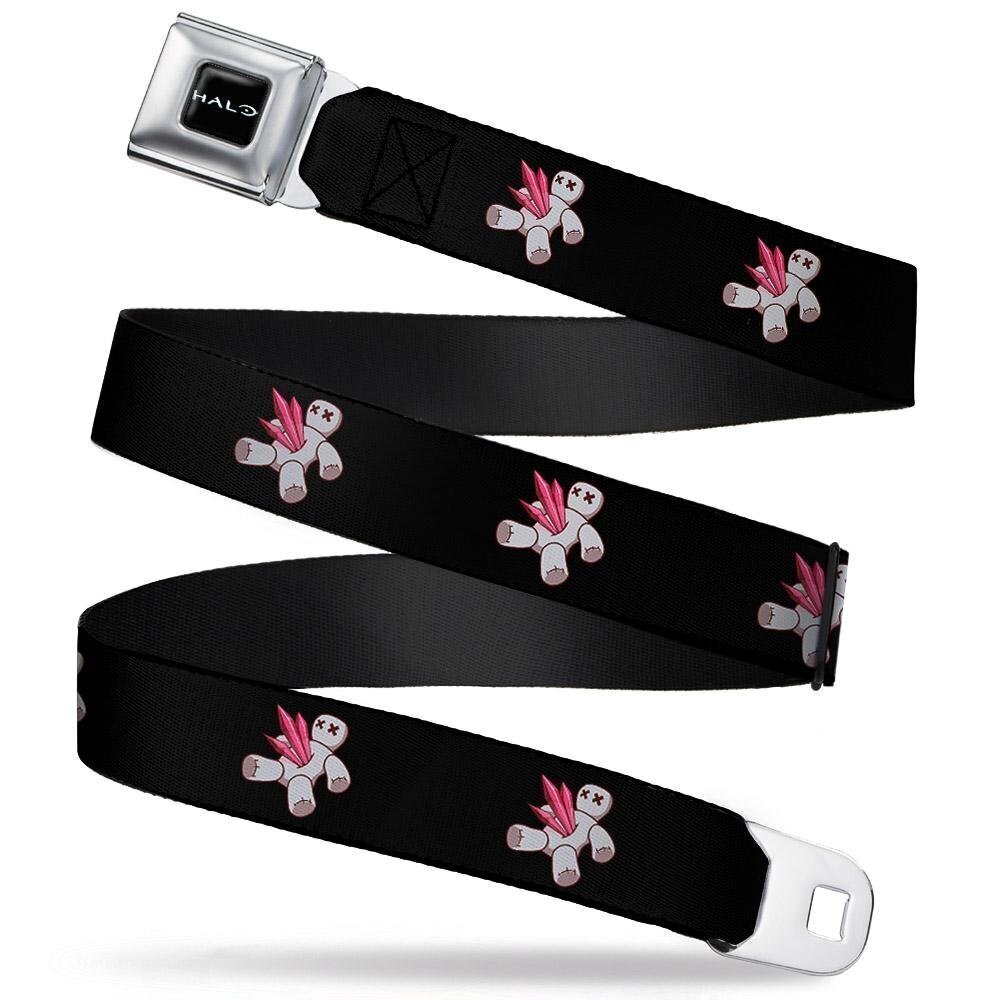 7248 Seatbelt Belt - ade Seatbelt Belt - Halo Supercombine Black - 1.5"